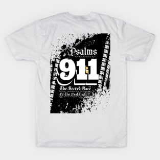 CHRISTIAN'S EMERGENCY NUMBER; PSALMS 911 T-Shirt